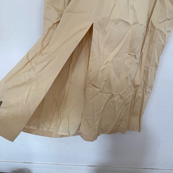 Rebecca Taylor Midi Dress Retro Faille Cream MSRP $425 - Picture 7 of 13